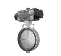 AIRA 40 mm Electric Cast Iron Butterfly Valve Rubber Lined Centric_0