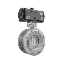 AIRA 80 mm Electric CF8 Butterfly Valve Double Offset Rubber Seated_0