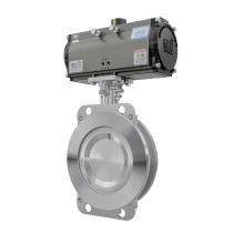 AIRA 40 mm Electric CF8 Butterfly Valve High Perfomance Double Offset_0