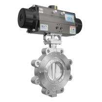 AIRA 40 mm Electric Cast Iron Butterfly Valve Tripple Offset_0