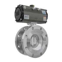 AIRA 65 mm Electric CF8 Butterfly Valve Tripple Offset_0