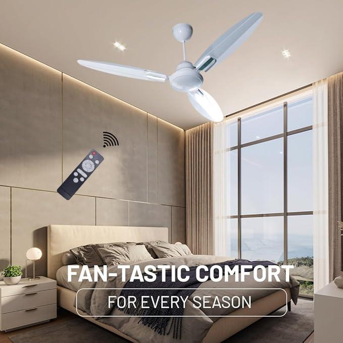 LTM Standard 1200 mm 3 Blades 28 W White Ceiling Fans_1