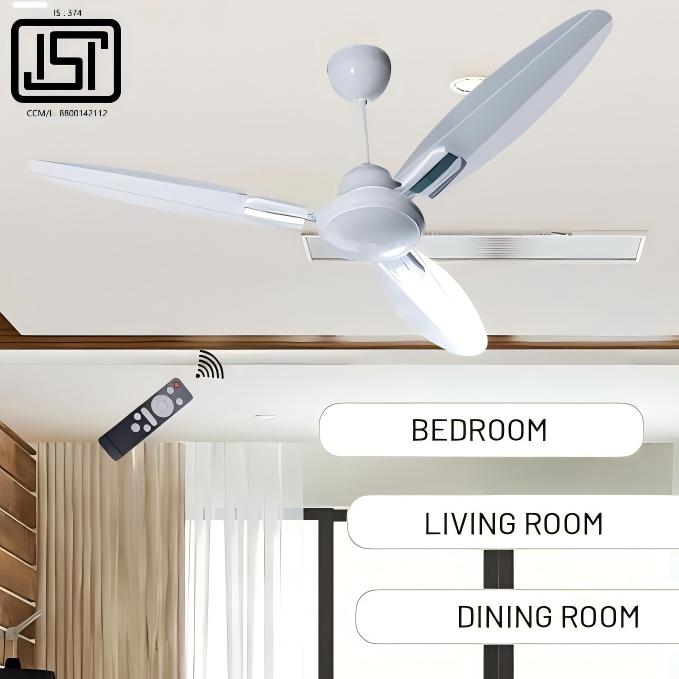 LTM Standard 1200 mm 3 Blades 28 W White Ceiling Fans_2