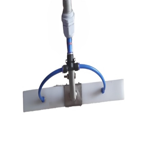 Nylon Solar Panel Cleaning Brush Aluminium Blue and White_1