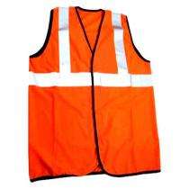 Smit Nylon Safety Jackets L Reflective Orange_0