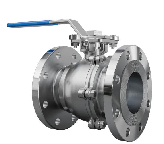 AIRA 15 mm Manual WCB Ball Valves Flanged 2 Piece_1