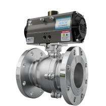 AIRA 15 mm Actuator Cast Iron Ball Valves Flanged 2 Piece_0