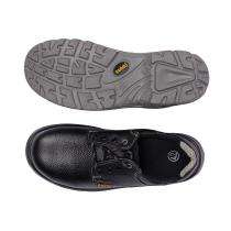 L&T SuFin Brand - Solido Essentials Low Ankle SY01 Split Barton Print Steel Toe Safety Shoes Black_0