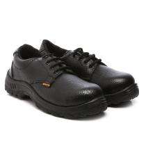 Agarson Power Barton Print Synthetic Steel Toe Safety Shoes Black_0