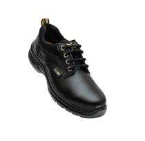 Hillson Clawz Buff Leather Steel Toe Safety Shoes Black_0