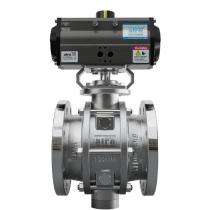 AIRA 100 mm Actuator Cast Steel Ball Valves Flanged CBB_0