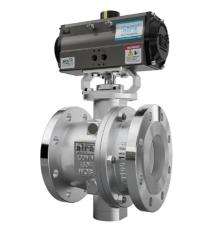 AIRA 100 mm Actuator WCB Ball Valves Flanged CBB_0