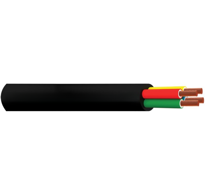 4 Core 0.75 sqmm Industrial Flexible Cables 100 m Copper 1100 V_0