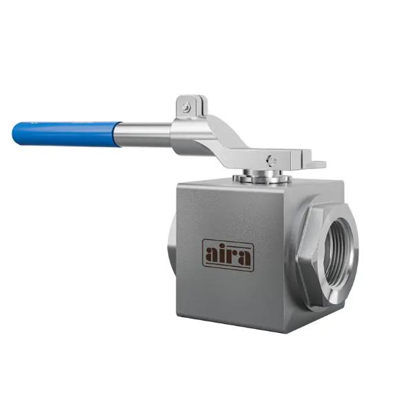 AIRA 50 mm Manual Cast Iron Ball Valves Screwed_2
