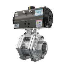 AIRA 50 mm Actuator Cast Iron Ball Valves Screwed_0