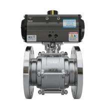 AIRA 100 mm Actuator Cast Steel Ball Valves Flanged_0