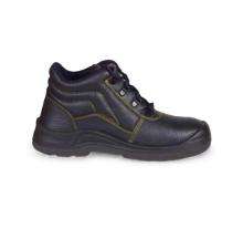 SABA SFS 1248/23 Borton Split Leather Steel Toe Safety Shoes Black_0