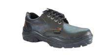 Prime Tavasya Leather Steel Toe Safety Shoes Black_0