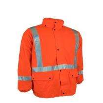 Polyester Safety Jackets L Fire Resistant Orange_0