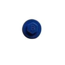 PVC 12 mm Screw Cap Dark Blue 1000 piece_0