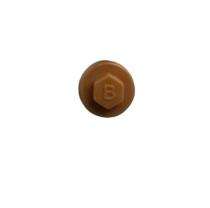 PVC 12 mm Screw Cap Brown 1000 piece_0