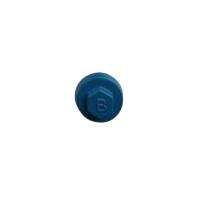 PVC 12 mm Screw Cap Light Blue 1000 piece_0