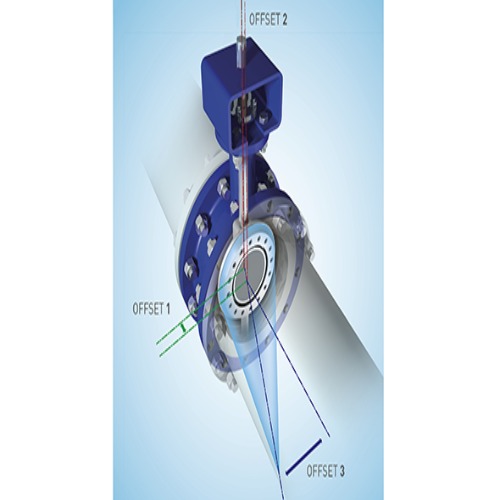 Continental 2000 mm Manually Operated SS Butterfly Valves Class 150_1