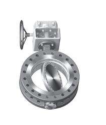 Continental 2000 mm Manually Operated SS Butterfly Valves Class 150_0