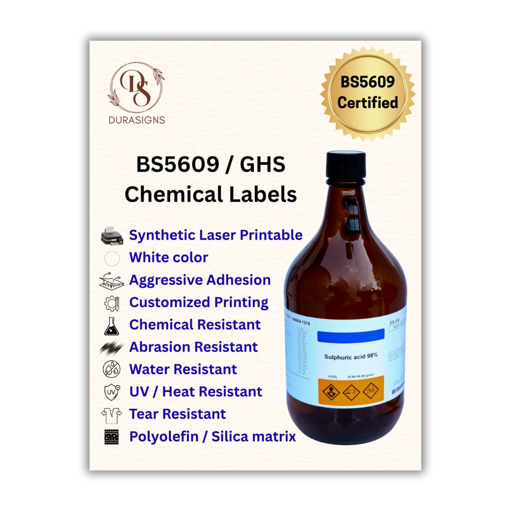 Garuda Signs Printed Synthetic Self Adhesive Label 210 x 297 mm White_2