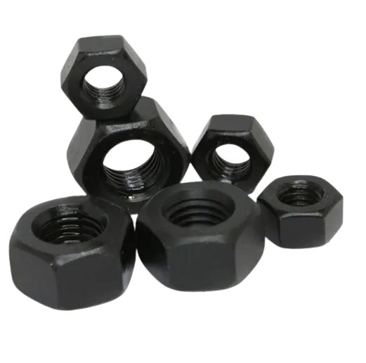 SIF M56 Hexagon Head Nuts High Tensile Steel 8 Auto Black ISO 9001_0