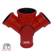 RPMF Cast Iron Double Y Tees 100 mm_0