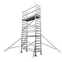 JEYES 8 m with Stairway Ladders Scaffolding Tower 1200 x 1830 mm 300 kg_0