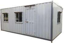 ICON STEEL Steel 8 ft Portable Security Cabin_0