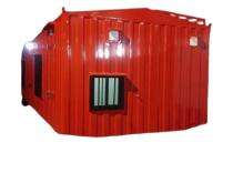 ICON STEEL Steel 8 ft Portable Security Cabin_0