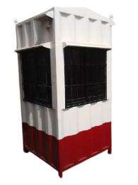 ICON STEEL Steel 6 ft Portable Security Cabin_0