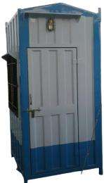 ICON STEEL Steel 6 ft Portable Security Cabin_0