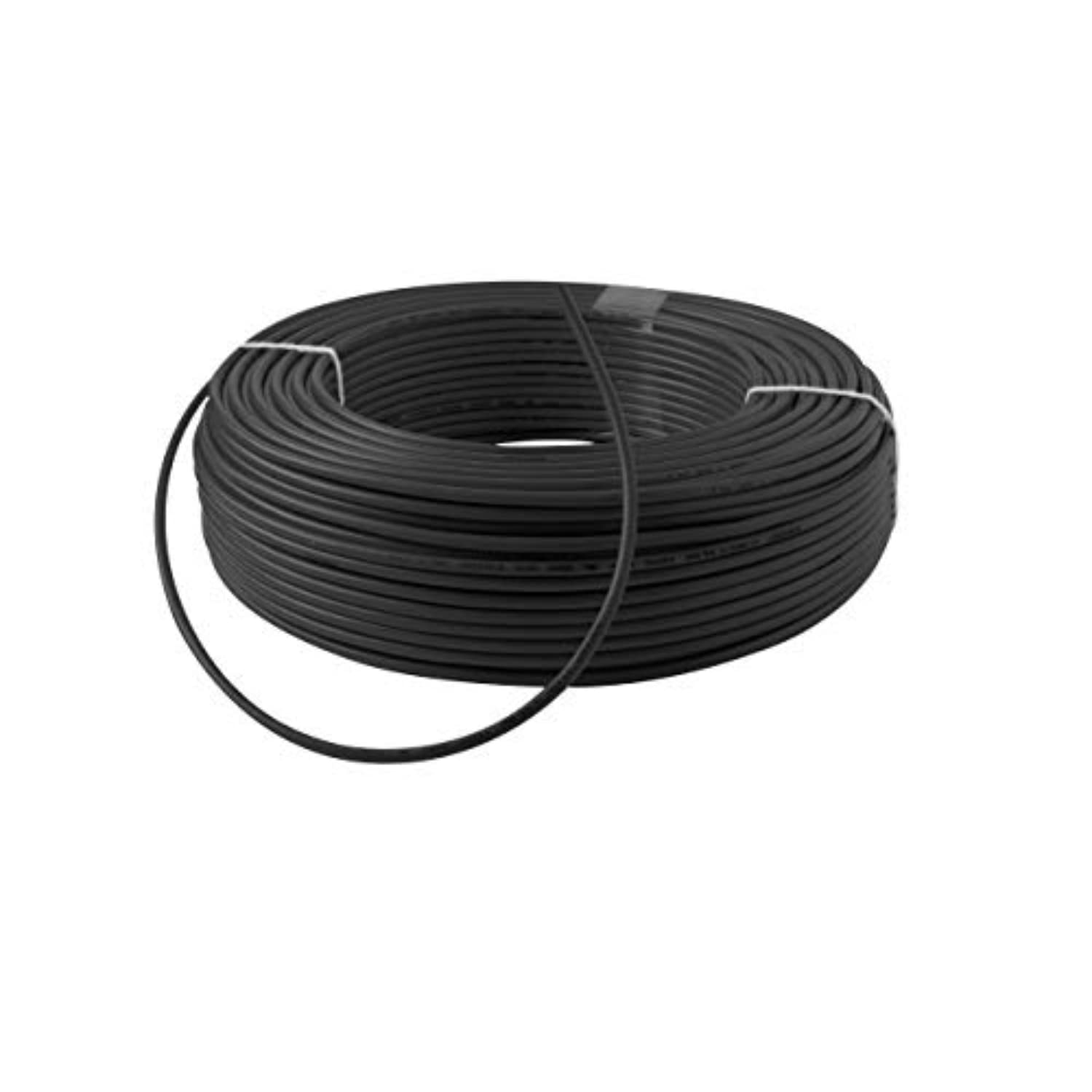 Salzer 1 sqmm FR Electric Wire Black 90 m_1