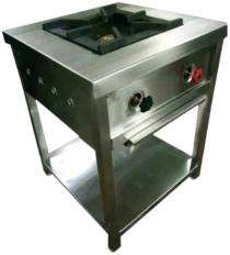 Ch-01 1 Burner Commercial Gas Stove Stainless Steel Silver_0