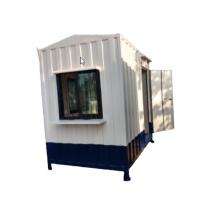 Crystal Mild Steel 8.5 ft Portable Security Cabin_0
