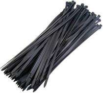 Plastic 100 mm 3.6 mm Cable Ties Black_0