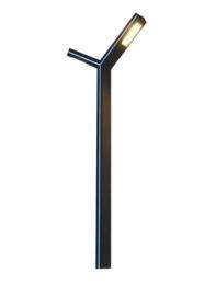 Hakke Mild Steel 6 m Black Decorative Light Poles_0