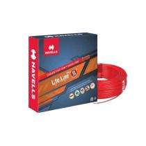 HAVELLS 0.75 sqmm HRFR Electric Wire Red 90 m_0