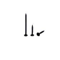 WESTERN Bugle Head Self Tapping Drywall Screw 3.5 x 25 mm Stainless Steel Black_0