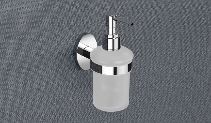 Wall Mounted Manually Hand Operated Liquid Soap Dispenser_1