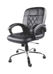 Modern Revolving Black 985 x 635 x 605 mm Fabric Office Chairs_0
