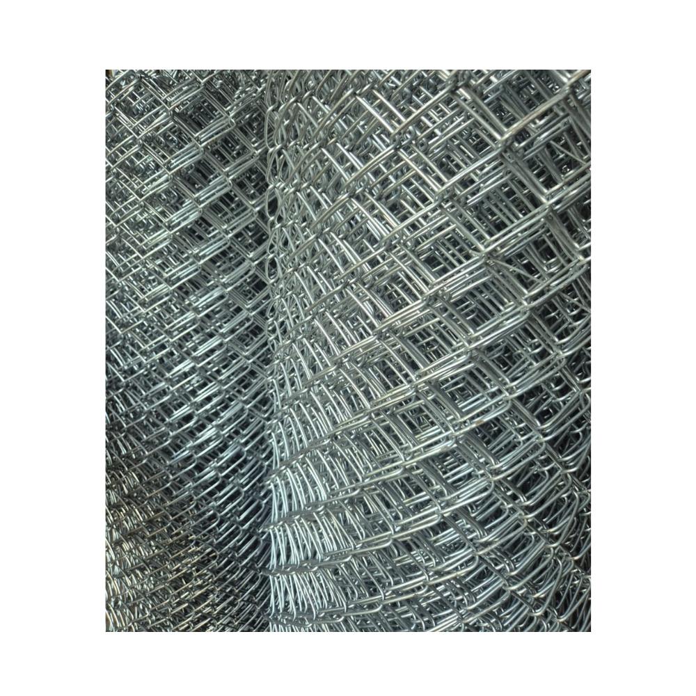 SHREE IRON 2 x 2 in Chain Link Fence 2.5 mm 6 ft 15.24 m Galvanized Steel_4
