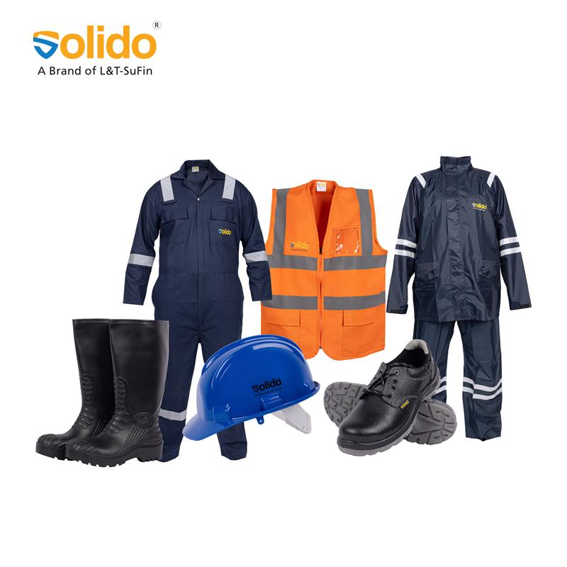L&T SuFin Brand - Solido Polyester Raincoats L_4