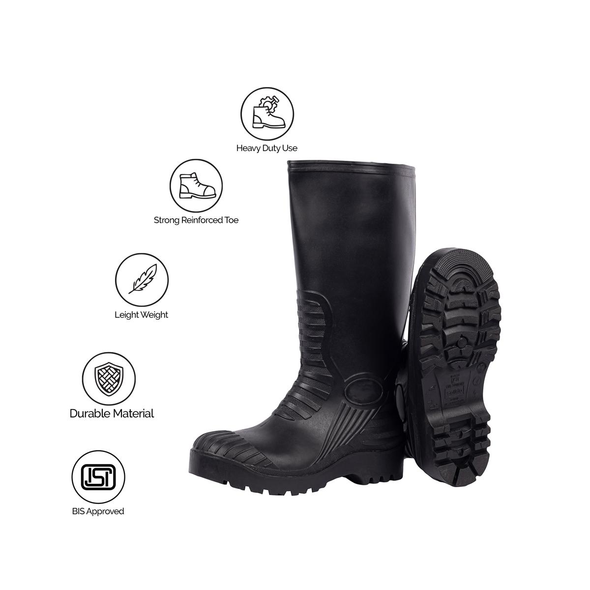 L&T SuFin Brand - Solido Terrain GA01 PVC Gumboots_2