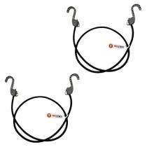 MotoTech Polyester Grappler Bungee 8 MM Ropes Black_0