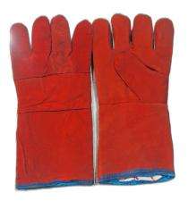AV Driving Leather Safety Gloves 14 inch_0